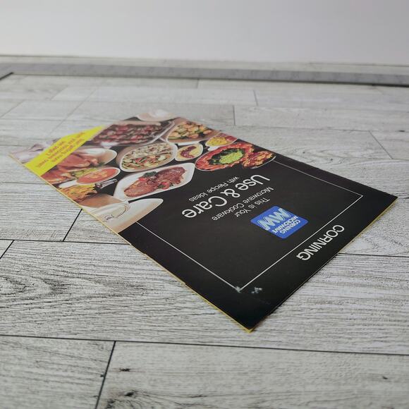 Corning Microwave Cookware Use & Care with Recipe Ideas Vtg Booklet VERY GOOD - Picture 13 of 13